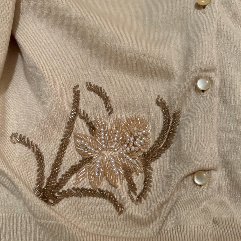 The Limited Embellished Cardigan Sweater Size M